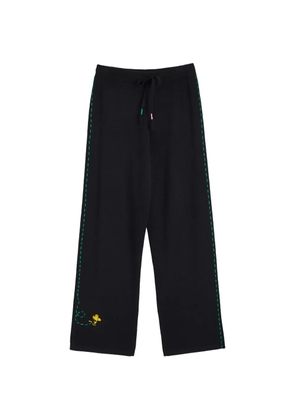 Chinti & Parker Peanuts wide-leg track pants - Black