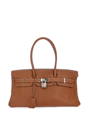 Hermès Pre-Owned x Jean Paul Gaultier 2010 Birkin Togo-leather handbag - Brown