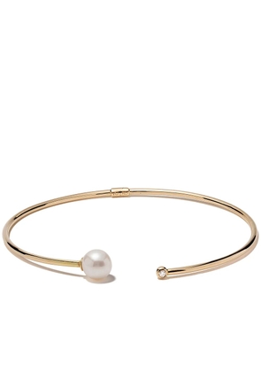 Yoko London 18kt yellow gold Trend freshwater pearl and diamond necklace
