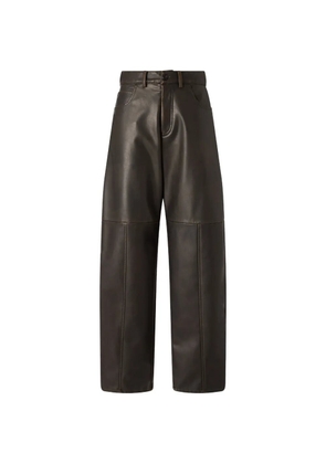 PINKO panelled trousers - Brown