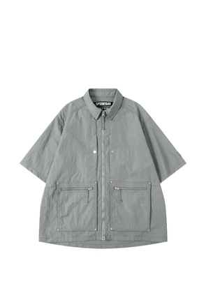 Spoonyard zip-up pocket shirt - Grey