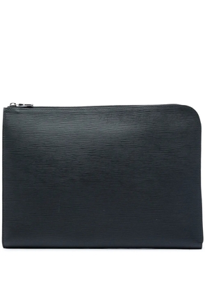 Louis Vuitton Pre-Owned 2019 Epi Pochette Jour GM clutch bag - Black