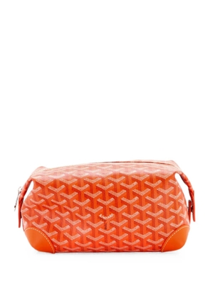 Goyard Pre-Owned Boeing Trousse de Toilette Pouch Coated Canvas 25 clutch bag - Orange
