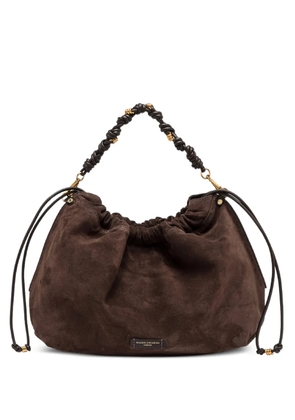 GIANNI CHIARINI Morgana large knotted shoulder bag - Brown