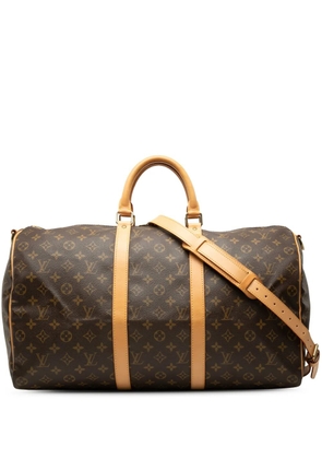 Louis Vuitton Pre-Owned 1997 Monogram Keepall Bandouliere 50 travel bag - Brown