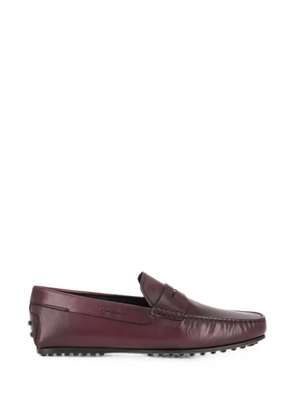 Tod's Gommino penny loafers - Red