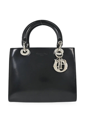 Christian Dior Pre-Owned medium Lady Dior tote bag - Black