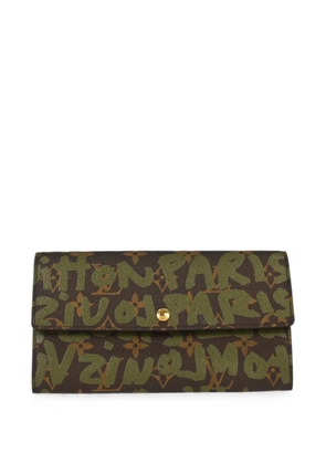 Louis Vuitton Pre-Owned 2001 Portefeuille Sarah wallet - Brown