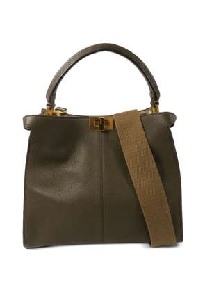 Fendi Pre-Owned Peekaboo X-Lite shoulder bag - Brown