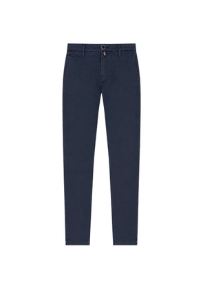 Jacob Cohën logo-embroidered trousers - Blue