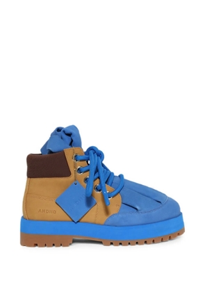AHDIID New York lace-up boots - Blue