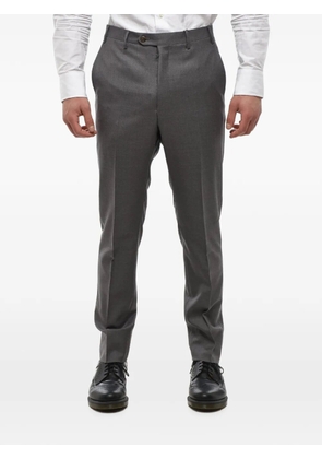 Corneliani pressed-crease tailored trousers - Grey