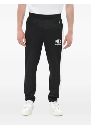 Polo Ralph Lauren cotton-blend joggers with contrast stripes - Black