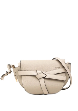 Loewe Pre-Owned 2019 Mini Leather Gate crossbody bag - Brown
