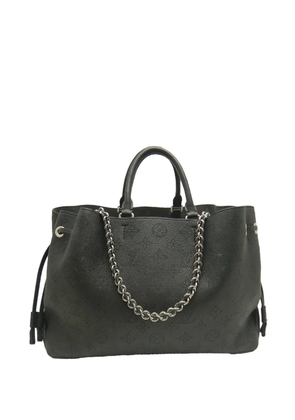 Louis Vuitton Pre-Owned 2021-2026 Monogram Mahina Bella Tote satchel - Black