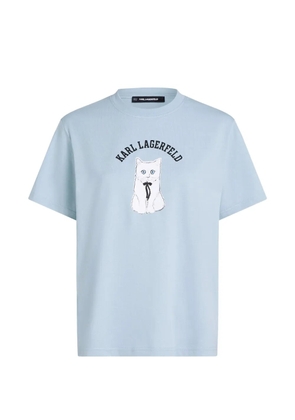 Karl Lagerfeld Ikonik Choupette T-shirt - Blue