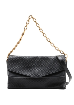 Gucci Pre-Owned 2016-2026 Microguccissima Chain satchel - Black