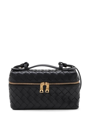 Bottega Veneta Pre-Owned 2020-2026 Calfskin Intrecciato Bang Bang Vanity Case satchel - Black