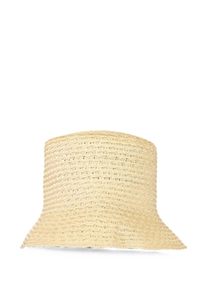 Eleventy woven bucket hat - Neutrals