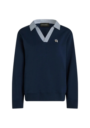 Karl Lagerfeld Ikon V-neck sweatshirt - Blue