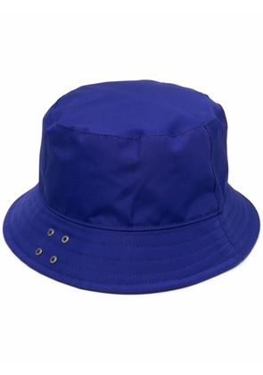 MSGM rivet detail bucket hat - Blue