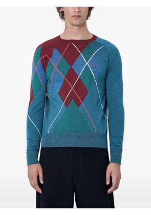 Vivienne Westwood Argyle Jumper - Blue
