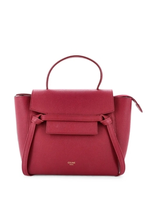 Celine Pre-Owned Belt Bag Textured Leather Nano shoulder bag