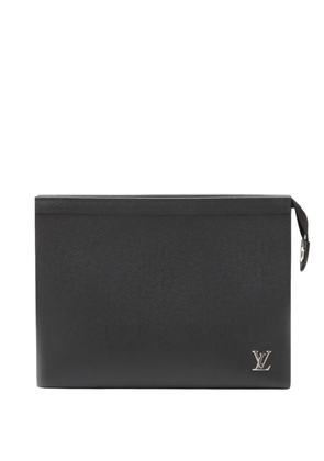 Louis Vuitton Pre-Owned 2021 Taiga Pochette Voyage MM clutch bag - Black