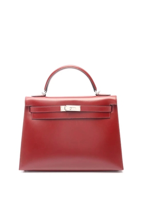 Hermès Pre-Owned 2001 Box Calf Kelly Retourne 32 satchel - Red