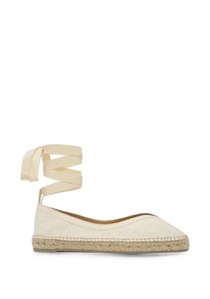 Castañer Kanu CSC tie-fastening espadrilles - Neutrals