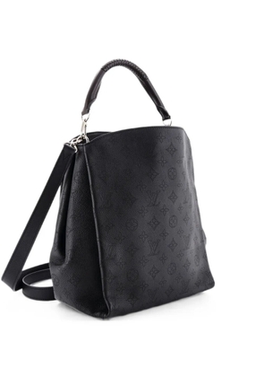 Louis Vuitton Pre-Owned Babylone Handbag Mahina Leather PM hobo bag - Black
