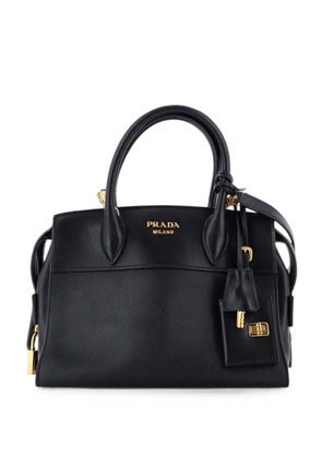 Prada Pre-Owned Esplanade Tote Saffiano with City Calf Small satchel - Black