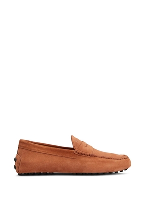 Tod's Gommino suede loafers - Brown
