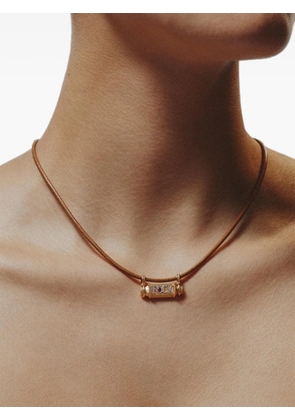 Marie Lichtenberg locket ruby necklace - Gold