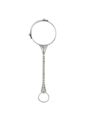 LB Exclusive diamond lorgnette - Silver
