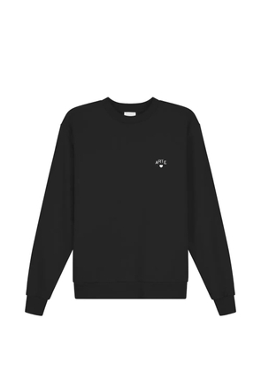 Arte Antwerp logo-embroidered sweatshirt - Black