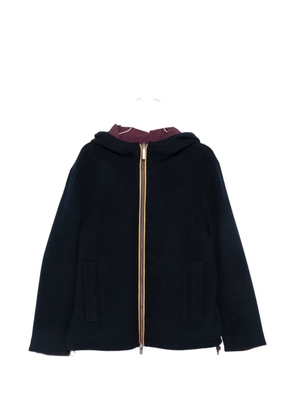 K-Way Claudel hooded jacket - Blue