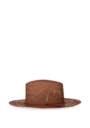 Nick Fouquet Coat Of Arms hat - Brown
