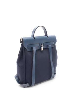 Hermès Pre-Owned 2001 PM Herbag backpack - Blue