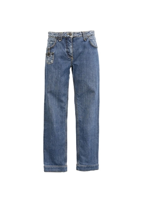 Louis Vuitton Pre-Owned 2000-2010s Monogram straight-leg jeans - Blue