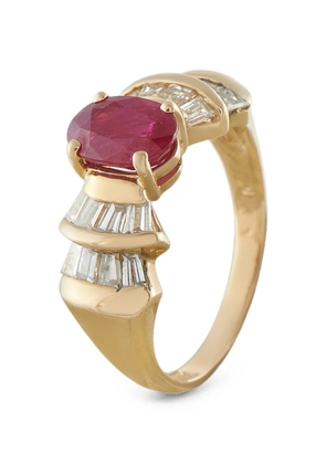 LB Exclusive ruby and diamond ring - Gold