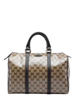 Gucci Pre-Owned 2016-2026 Medium GG Crystal Joy boston bag - Neutrals