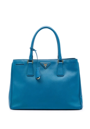 Prada Pre-Owned 2010-2026 Medium Saffiano Lux Galleria satchel - Blue