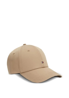 Tommy Hilfiger flag-embroidery baseball cap - Neutrals