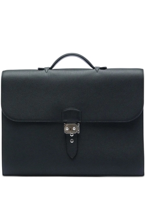 Hermès Pre-Owned 2014 Togo Sac A Depeches 38 business bag - Black