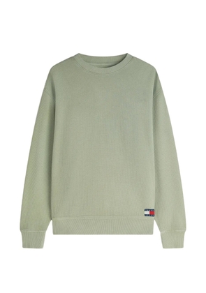 Tommy Hilfiger waffle-knit sweater - Green