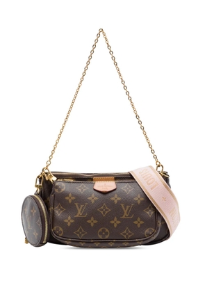 Louis Vuitton Pre-Owned 2020 Monogram Multi Pochette Accessoires satchel - Brown