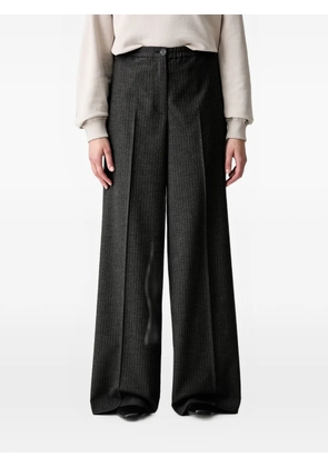Marc O'Polo pinstripe-pattern trousers - Grey