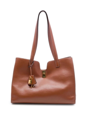 Celine Pre-Owned 2023 Smooth Calfskin Cabas 16 tote bag - Brown