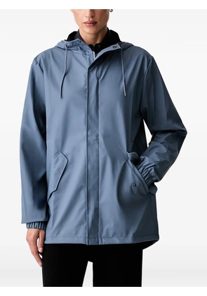 Rains hooded fishtail coats - Blue